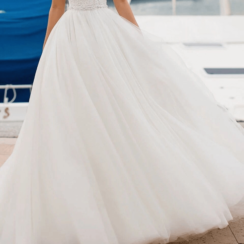 Simple wedding dresses | Off the shoulder wedding dress | Strapless wedding dress