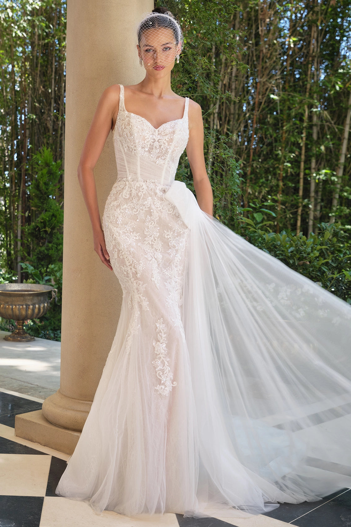 corset mermaid wedding dress Long Bridal Gown Crafted with meticulous attention Size:FR 56 tag::bestsellerscollection Strapless Corset Ruffle Maxi