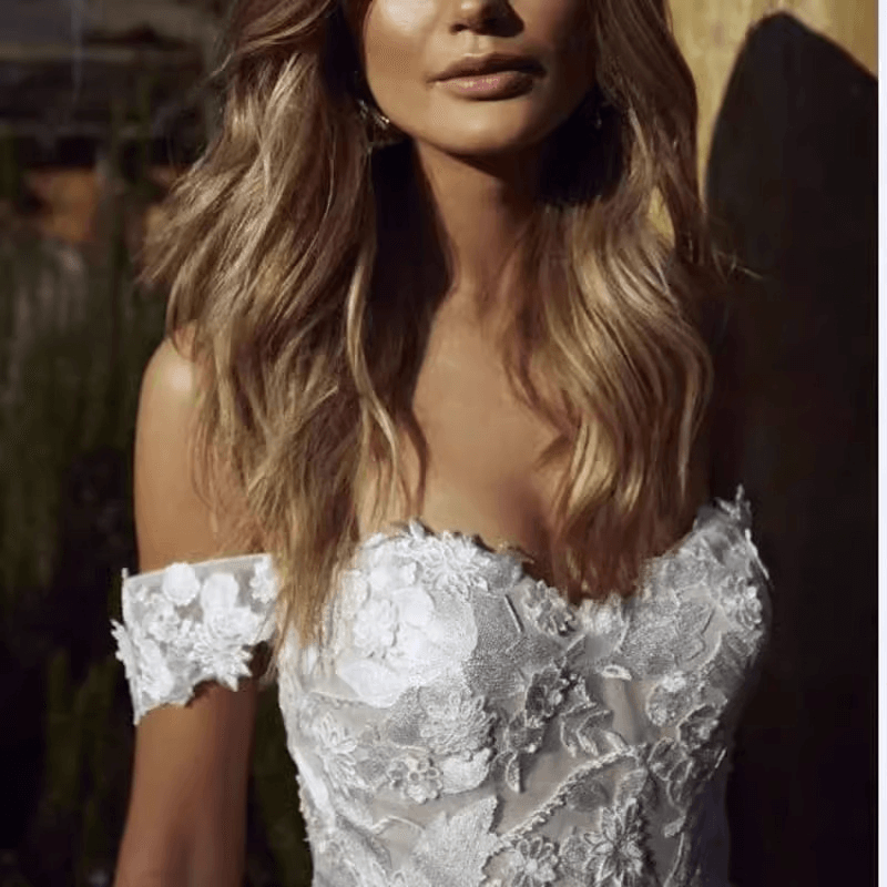 Summer wedding dresses | A line wedding dress