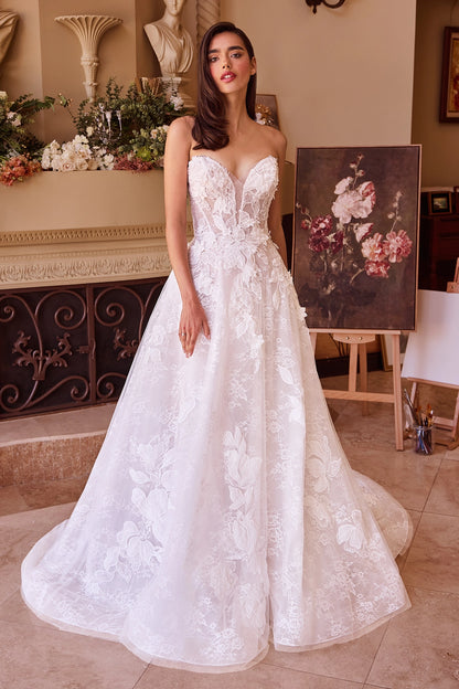 2026-50 Lace Wedding Ball Gown
